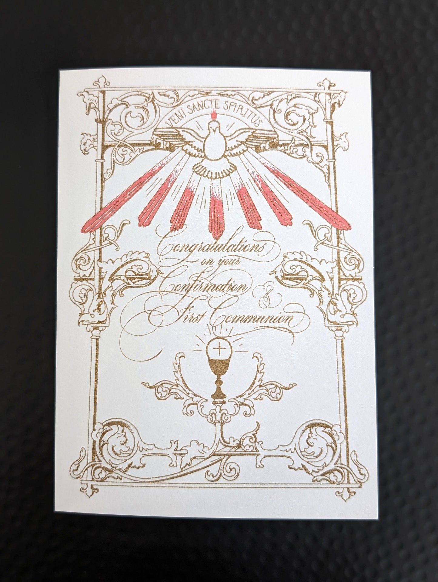 Confirmation & First Communion Card